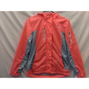 Free Country Athletx Series Women's Jacket Size Small Pink Hooded Full Zip